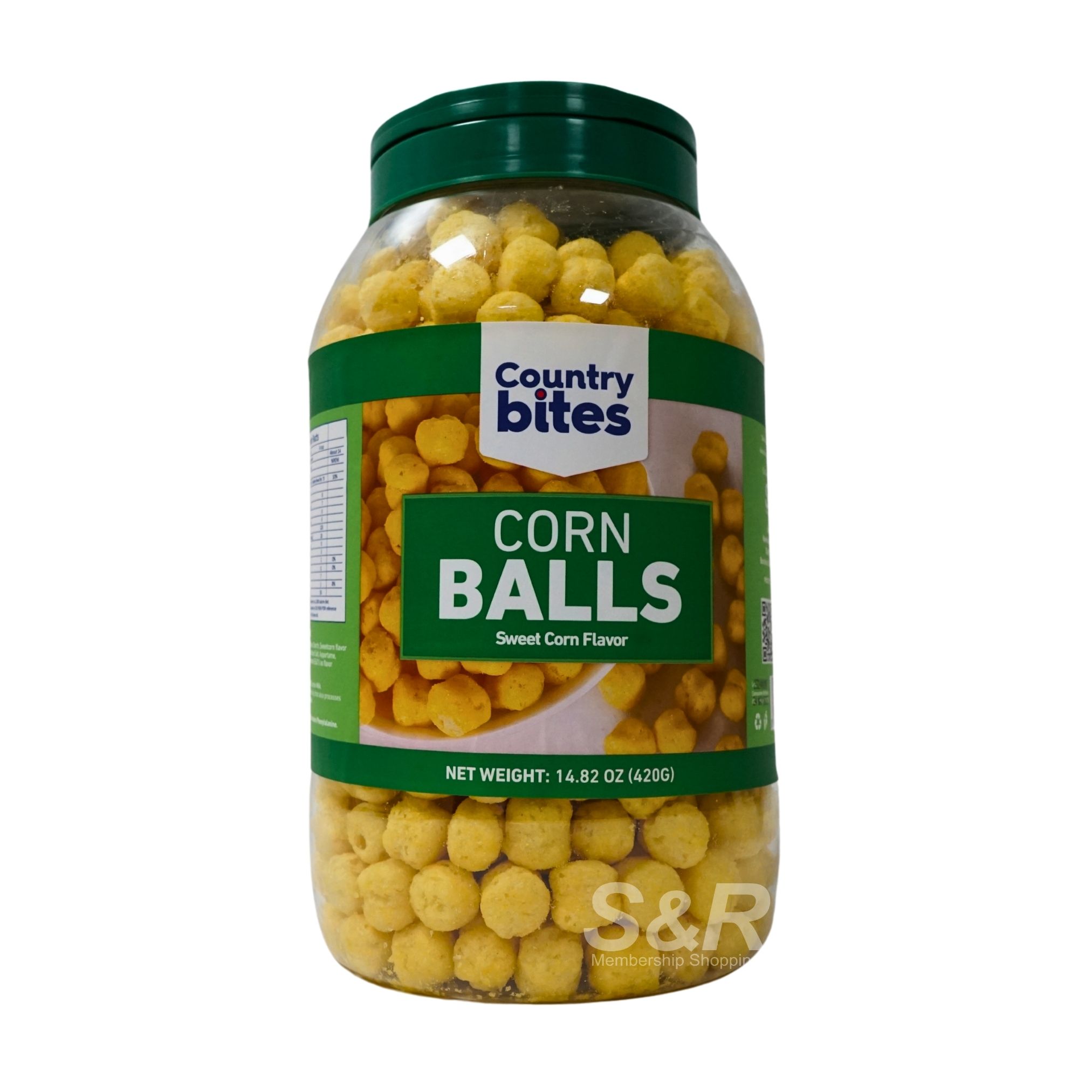 Country Bites Corn Balls Sweet Corn Flavor 420g Country Bites Corn Balls Sweet Corn Flavor 420g